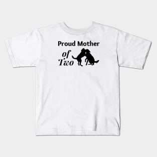 Proud Mother of Two 02 Kids T-Shirt